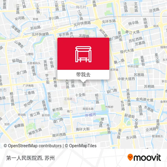第一人民医院西地图