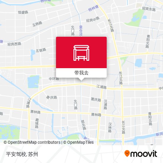平安驾校地图