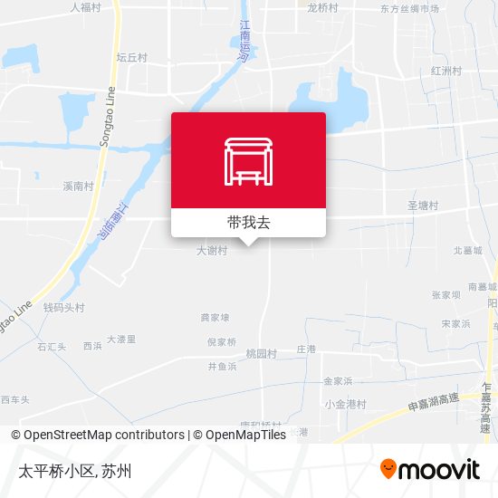 太平桥小区地图