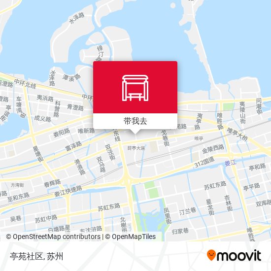 亭苑社区地图