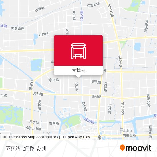 环庆路北门路地图