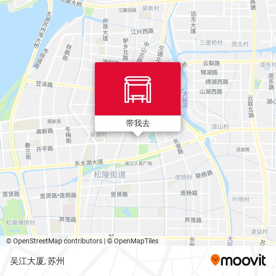 吴江大厦地图