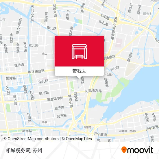 相城税务局地图