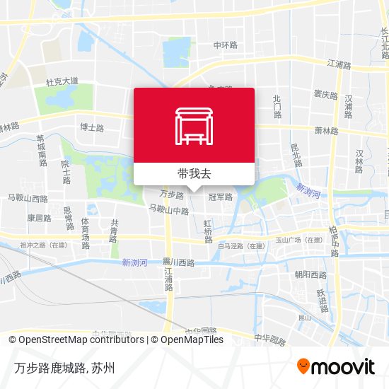 万步路鹿城路地图