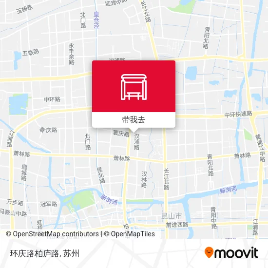 环庆路柏庐路地图