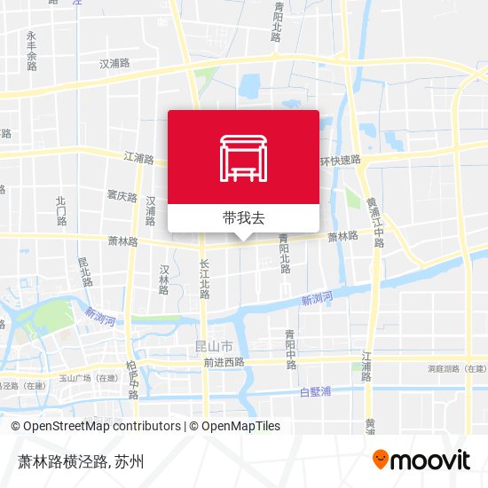 萧林路横泾路地图