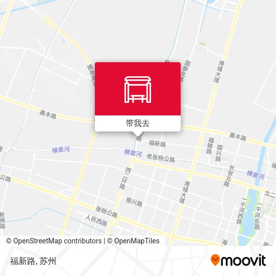 福新路地图