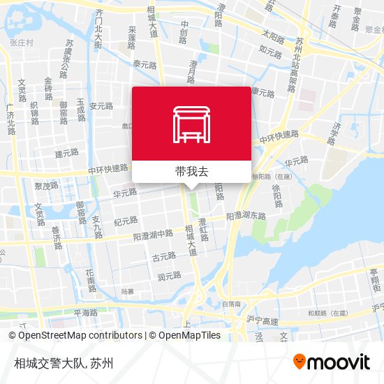 相城交警大队地图