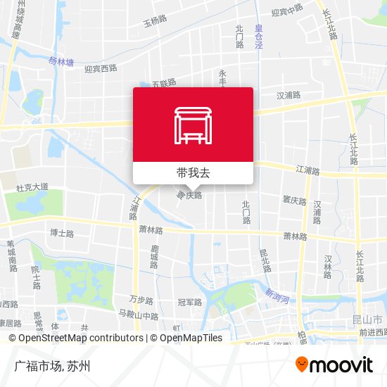 广福市场地图