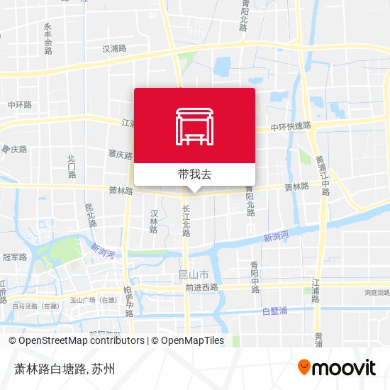 萧林路白塘路地图