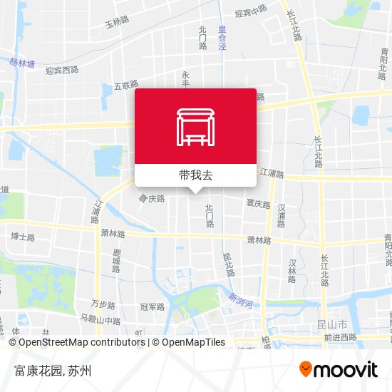 富康花园地图