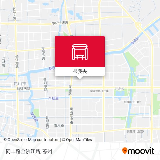 同丰路金沙江路地图