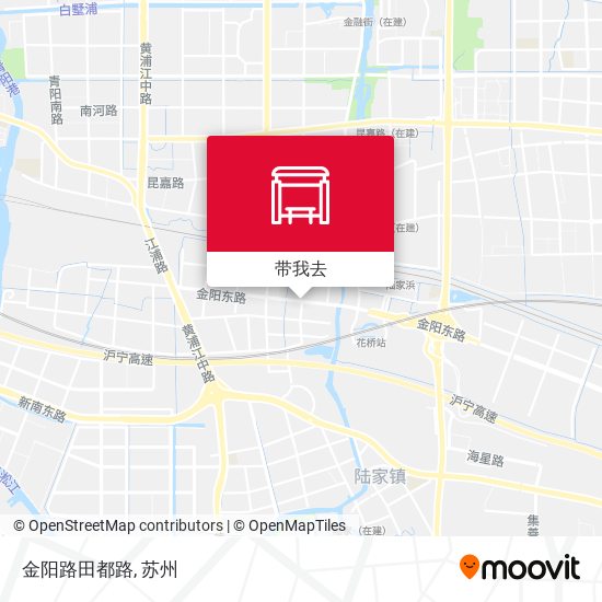 金阳路田都路地图