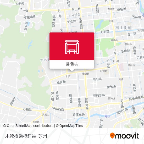 木渎换乘枢纽站地图