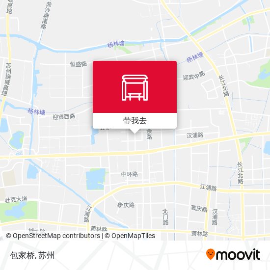 包家桥地图