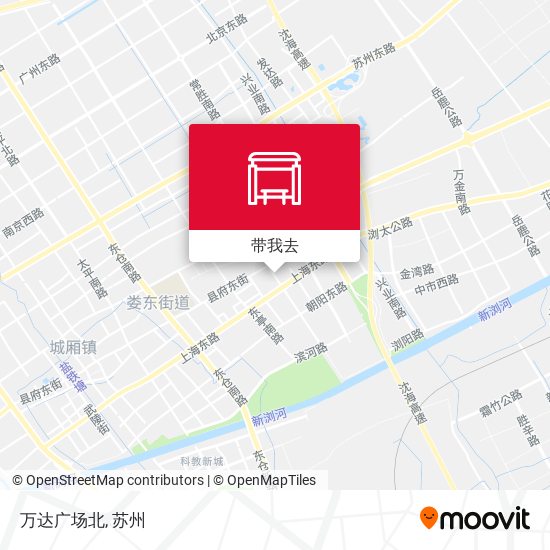 万达广场北地图