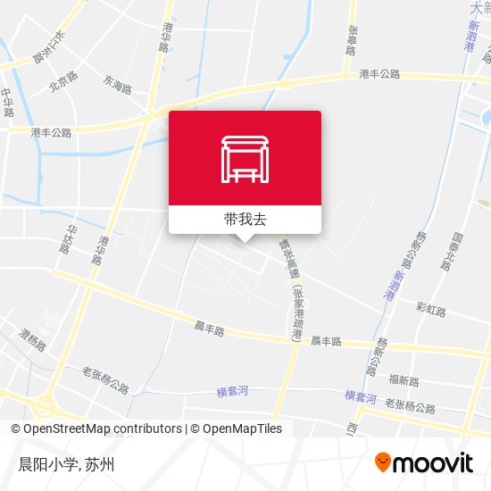晨阳小学地图