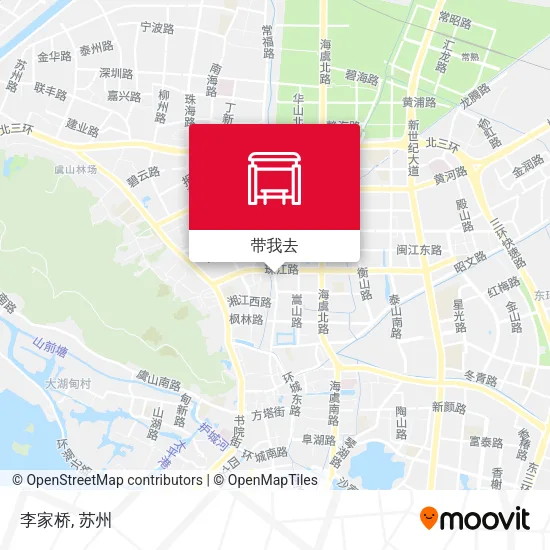 李家桥地图