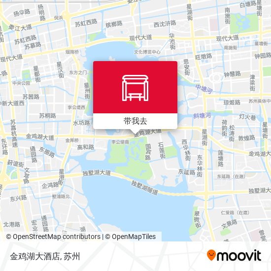 金鸡湖大酒店地图