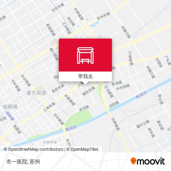 市一医院地图