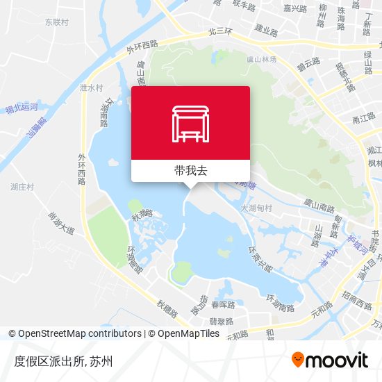 度假区派出所地图
