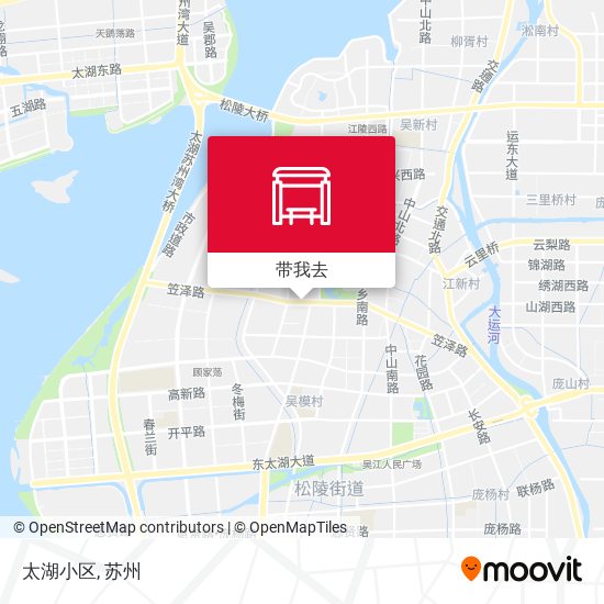 太湖小区地图