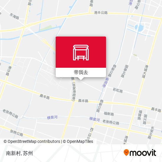 南新村地图