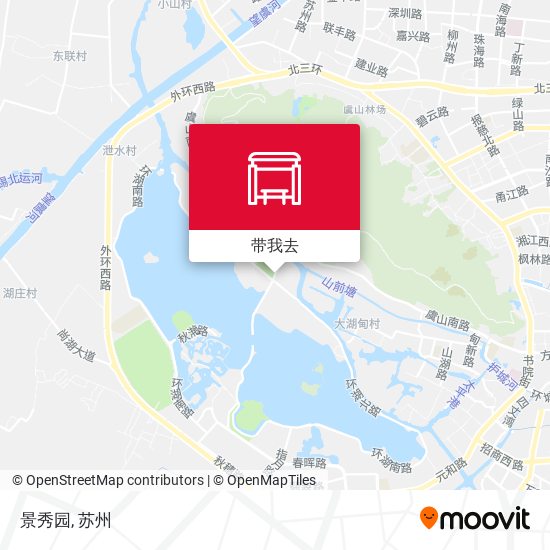 景秀园地图