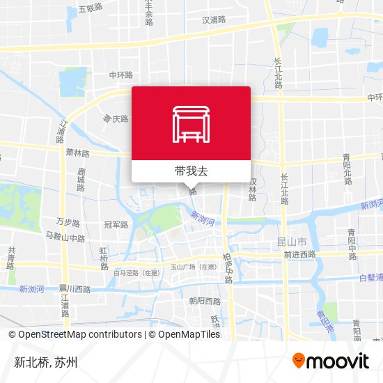 新北桥地图