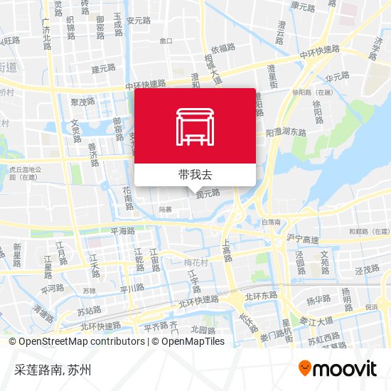 采莲路南地图