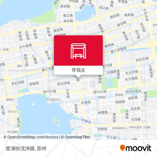 星湖街沈浒路地图