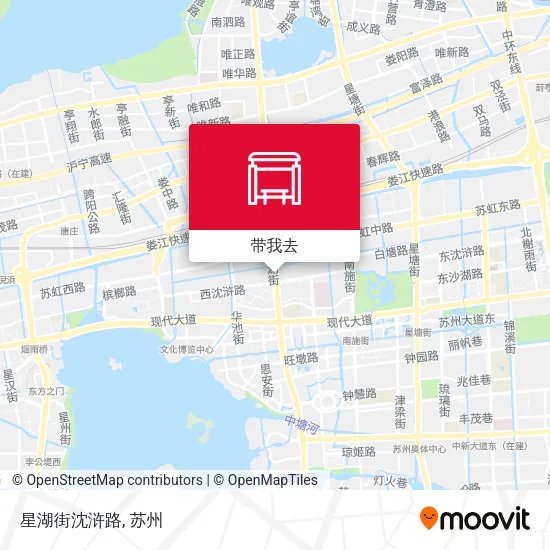 星湖街沈浒路地图