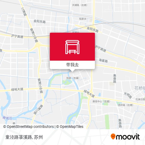童泾路菉溪路地图