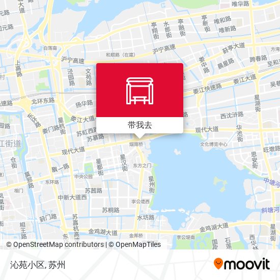 沁苑小区地图