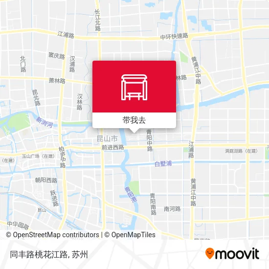 同丰路桃花江路地图