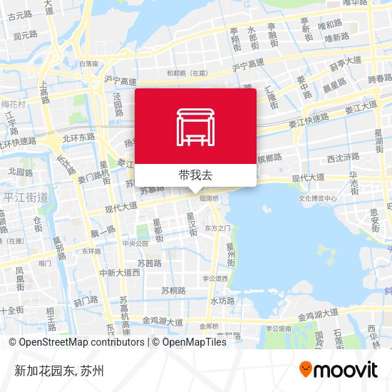 新加花园东地图