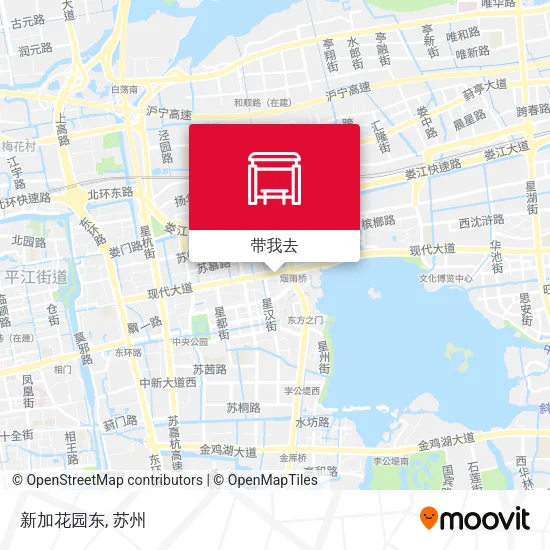 新加花园东地图
