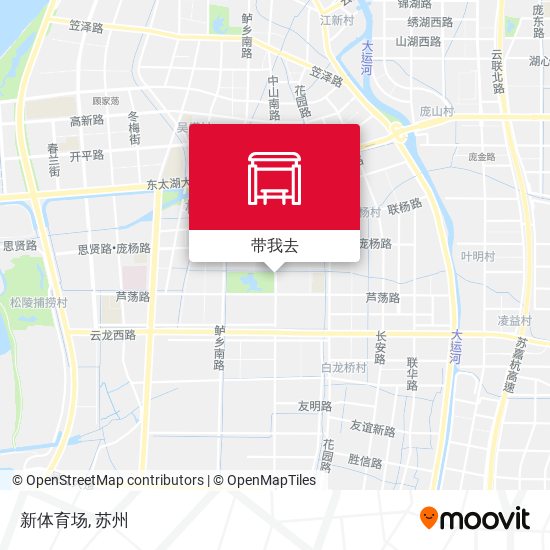 新体育场地图