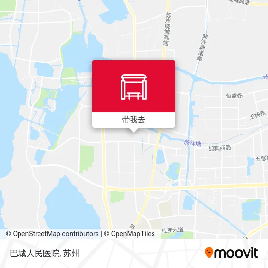 巴城人民医院地图