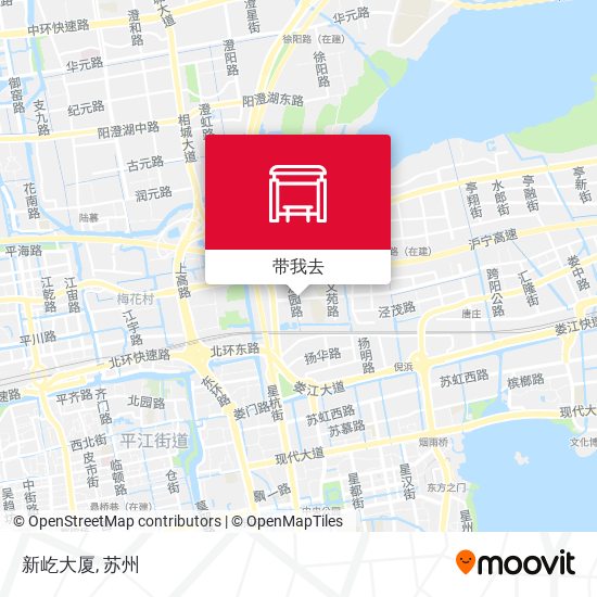 新屹大厦地图