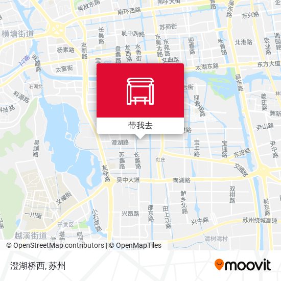 澄湖桥西地图
