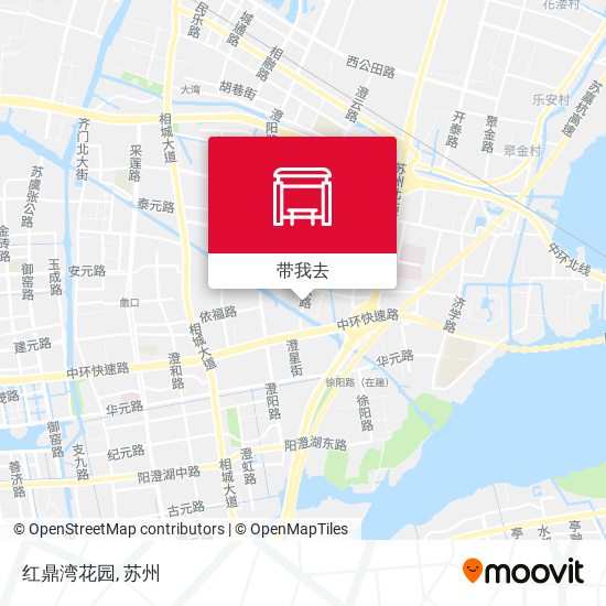 红鼎湾花园地图