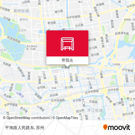 平海路人民路东地图