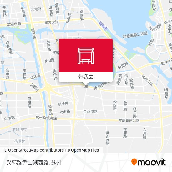 兴郭路尹山湖西路地图