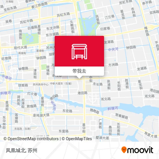 凤凰城北地图