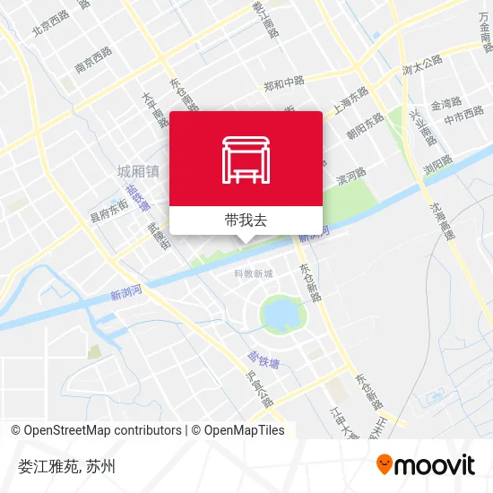 娄江雅苑地图