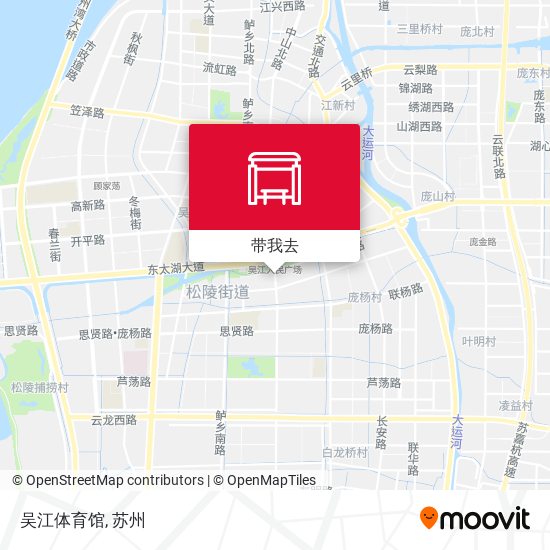 吴江体育馆地图