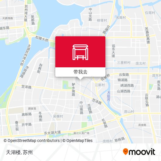 天湖楼地图