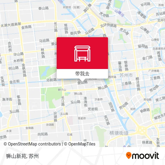 狮山新苑地图