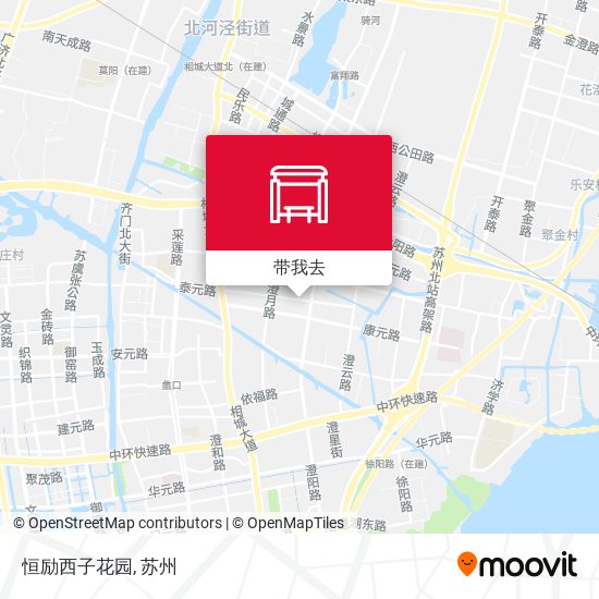 恒励西子花园地图